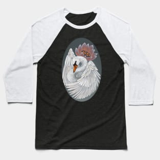 Swan Baseball T-Shirt